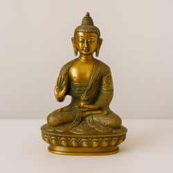 Figura de Buda en Bronce