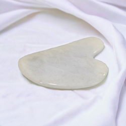 Huacha de cuarzo ágata blanca