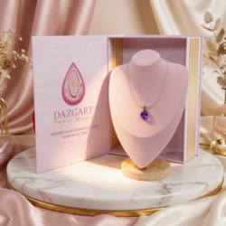 Collar "Pasión y Pureza": Cuarzo Blanco y Rubí
